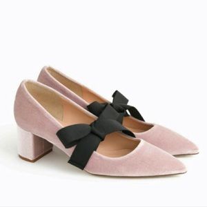 New Pink J. Crew Avery Pumps w/ Bow (size 7)